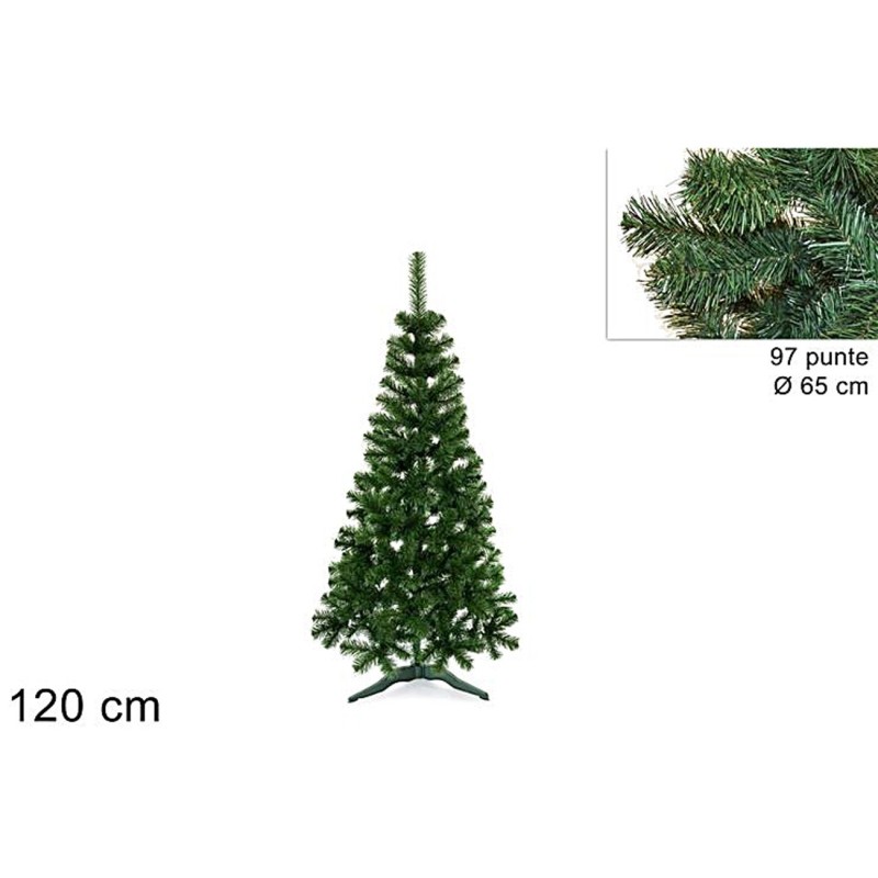 Árbol Varsovia h 120 cm con 97 puntas, árbol, varios.