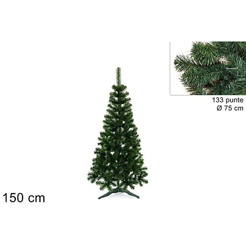 Árbol Varsovia h 150 cm con 133 puntas, árbol, en la