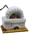 Forno con fuoco funzionante cm 10,5x8x10 h