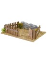 Cercado para animales de corral cm 19x15x5 h altura, estatuas.