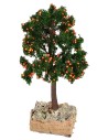 Albero di arance con base cm 4x4x13 h