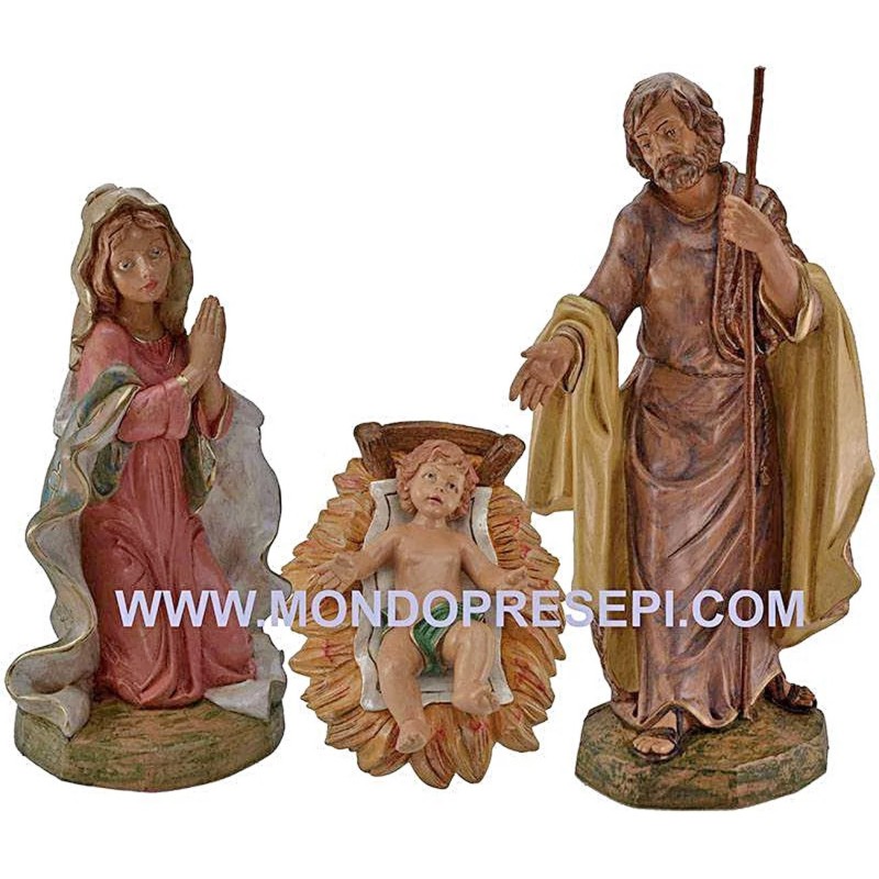 Natividad de 45 cm Lux Euromarchi juego de 3 figuras