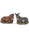 Set the ox and ass Lux for statues cm 45 Euro