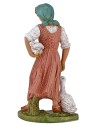 Peasant with geese 30 cm in pvc Euromarks