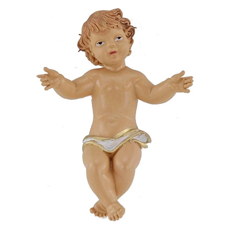 Niño Jesús de 10 cm en PVC lux para estatuas de 30 cm