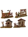 Juego de 4 oficios Landi Moranduzzo serie 6 cm estatuas Landi 6 cm