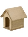 Cuccia in legno per cani cm 5,1x5,3x5,6 h