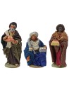 Tres Reyes Magos serie 15 cm Mundo Pesebres