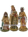 Tres Reyes Magos 30 cm Lux Euromarchi Mundo Pesebres