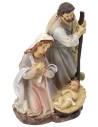 Natividad monobloque en resina de 10x8x14,5 cm h Mondo Presepi