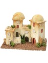 Minareto con cupole e scala cm 20x12x15 h per statue 5-6 cm