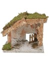 Cabaña con apertura de 22x12,5x19 cm de alto Mundo Pesebre