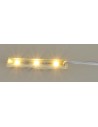 Striscia 3 led subacquei a luce calda 12 V. Mondo Presepi