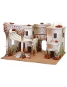 Villaggio arabo con tenda e arco cm 50x40x33 h Mondo Presepi