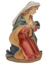 Madonna inginocchiata in resina serie 25 cm Mondo Presepi