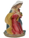 Madonna inginocchiata in resina serie 20 cm Mondo Presepi