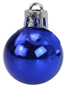 Juego de 10 bolas azules ø 3 cm para árbol de Navidad Mondo Presepi