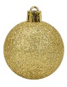 Set 20 palline oro ø 4-5-6 cm per albero di Natale Mondo Presepi