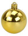 Set 20 palline oro ø 4-5-6 cm per albero di Natale