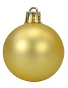 Set 20 palline oro ø 4-5-6 cm per albero di Natale