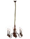 Candelabro de 6 brazos con velas Mondo Presepi