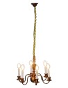 Candelabro de 6 brazos con velas Mondo Presepi