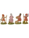 Set 8 figure cm 8 in pvc Mondo Presepi