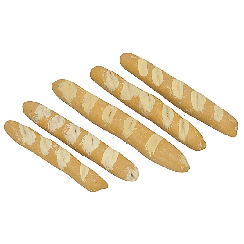 Paquete de 5 baguettes de 3,5-4,9 cm Mundo Pesebres