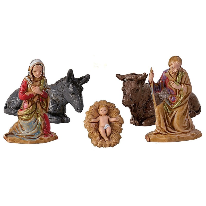 Natividad 5 piezas Landi Moranduzzo 3,5 cm Mundo Belenes