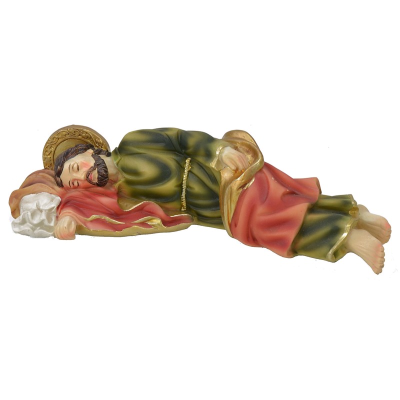 San Giuseppe dormiente in resina serie 20 cm