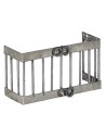 Ringhiera in metallo per balcone cm 5,5x2x3,2 h.