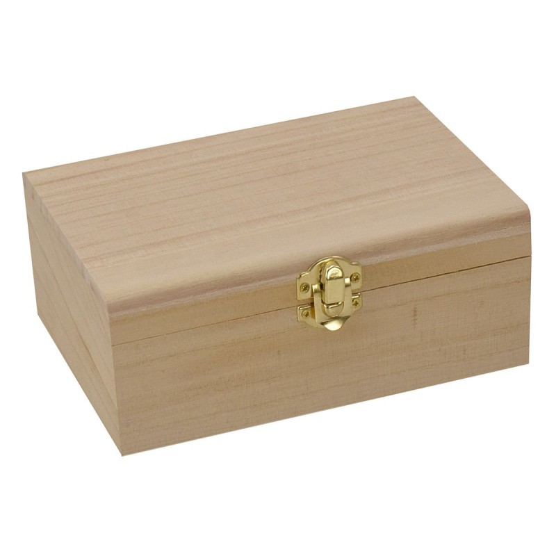 Caja de madera de 17x12x7 cm h Mundo Pesebres