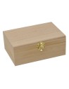 Caja de madera de 17x12x7 cm h Mundo Pesebres