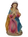 Madonna inginocchiata in resina serie 30 cm