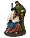 Natividad en resina de 9x7x13,5 cm h Mondo Presepi