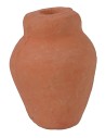 Set 5 vasi in terracotta h 2,3 cm