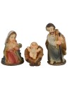 Natividad 5 figuras en resina serie 3,5 cm Mundo Belenes