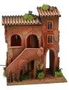 Casa iluminada para Belén cm 35x25x42 h Mundo Belenes