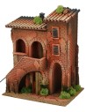 Casa iluminada para Belén cm 35x25x42 h Mundo Belenes