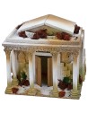 Tempio con colonnato cm 35x25x32,5 h