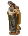 Natividad 5 figuras en resina serie 40 cm Mundo Belenes