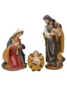 Natividad 3 figuras en resina serie 40 cm Mundo Pesebres