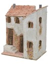 Casa stuccata ad angolo cm 22x16x29 h