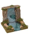 Cascada y lago efecto profundidad cm 13,5x13,5x12,5 h Mundo