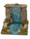 Cascada y lago efecto profundidad cm 13,5x13,5x12,5 h Mundo