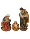 Natividad 3 figuras de resina serie 25 cm Mundo Pesebres