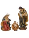 Natividad 3 figuras de resina serie 25 cm Mundo Pesebres