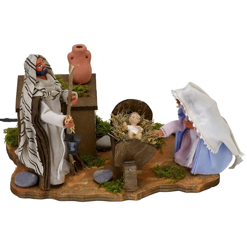 Natività in movimento 12 cm Mondo Presepi