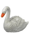 Cisne de resina cm 5x5 h Mundo Pesebres