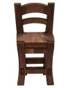 Sedia in legno cm 2x2x4 h